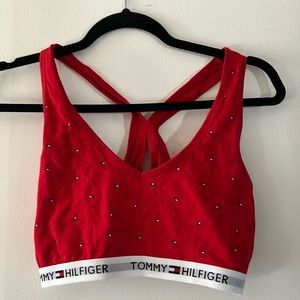 Comfy 85% cotton sports bra from Tommy Hilfiger